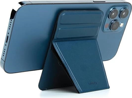 Mbështjellës magnetik për telefon UNIQ Lyft, mbajtës kartelash, Blu