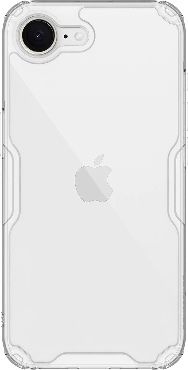 Mbështjellës Nillkin Nature Pro për iPhone 16e, Transparent