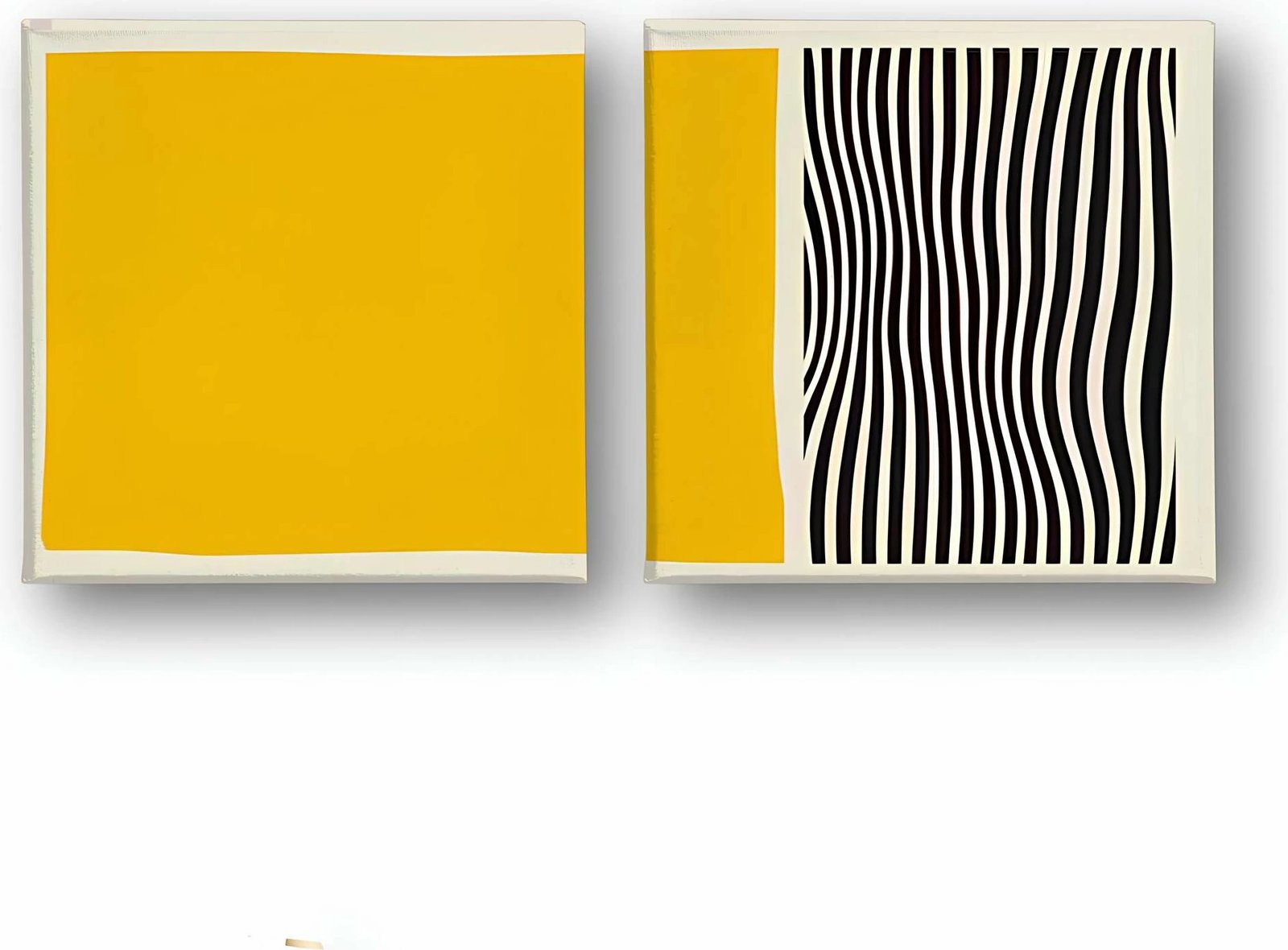 Pikturë dekorative në kanavacë (2 copë), Wallity, ASR_CNV2-21, 40x40