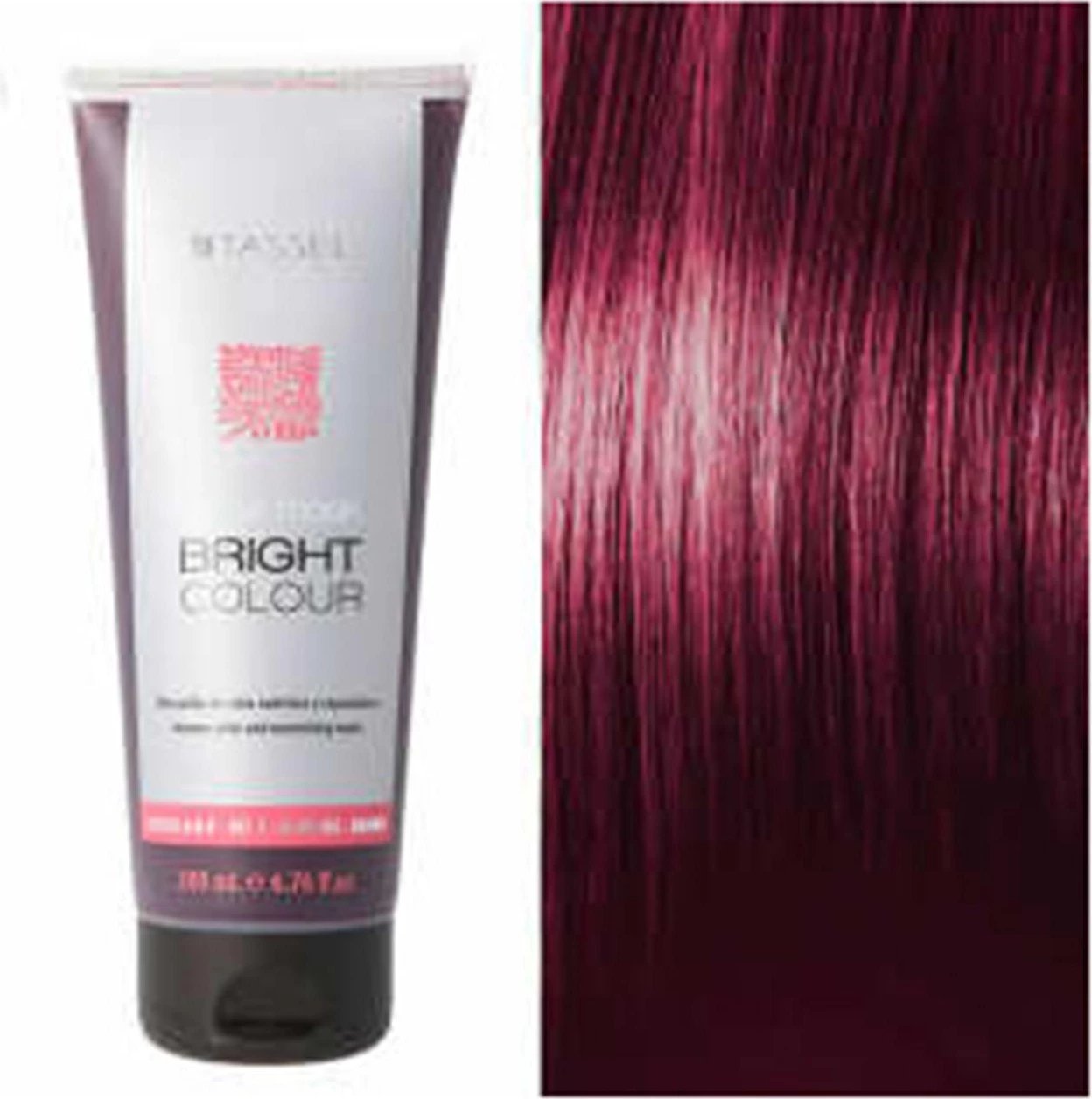 Maskë për flokë me ngjyrë Eurostil Bright Colour unisex rojo violeta 1 copë