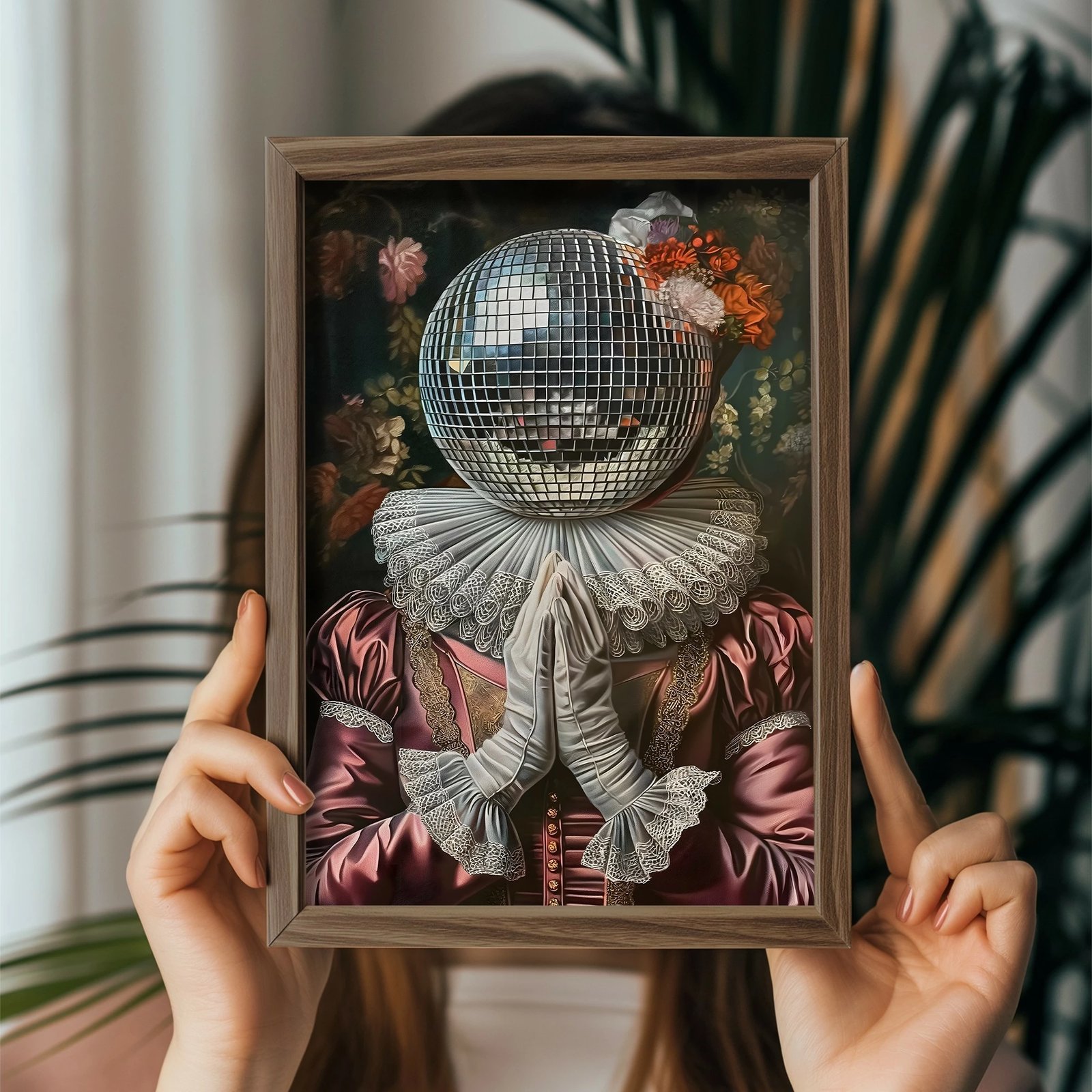 Pikturë dekorative me kornizë MDF, Wallity, GE131-L