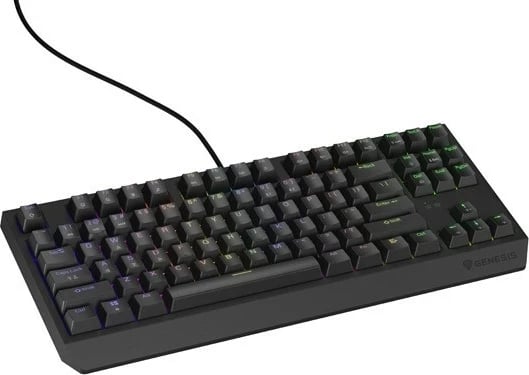 Tastierë mekanike Genesis Thor 230 TKL, Outemu Brown, RGB, anglisht, e zezë Tastierë mekanike Genesis Thor 230 TKL, Outemu Brown, RGB, anglisht, e zezë