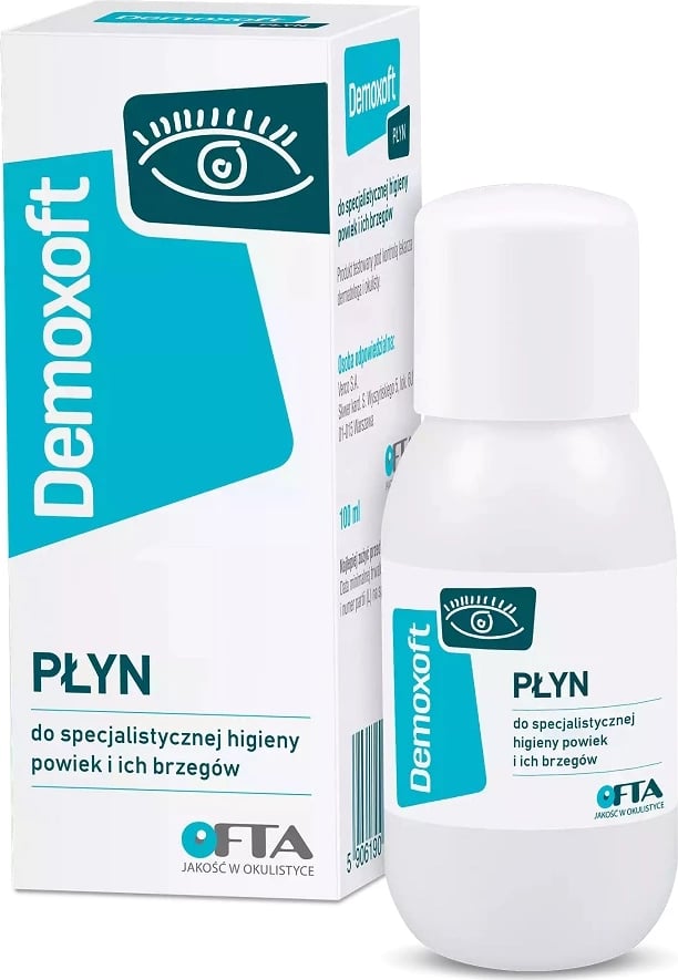 Solucion higjiene për qepalla Demoxoft 100ml