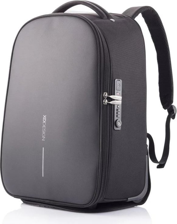 Çantë shpine me rrota XD Design Bobby Trolley, 24L, e zezë