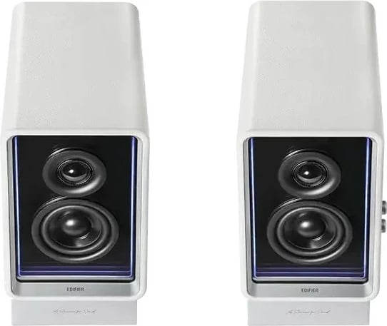Altoparlantë Edifier QR65, 70W, RGB, Bluetooth, të bardhë