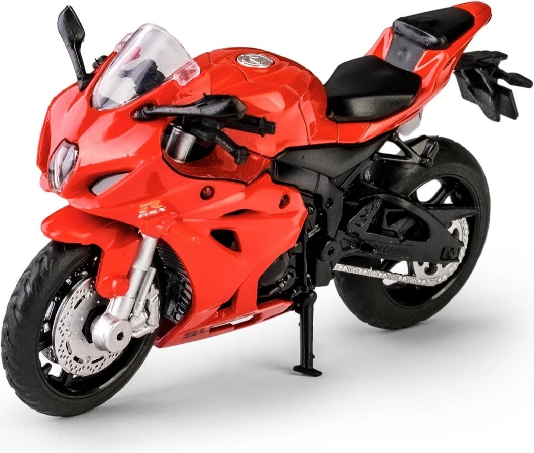 Model moto Suzuki GSX-R1000 Daffi 1:18, e kuqe