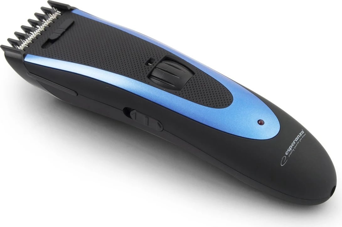 Makinë rroje Esperanza Apollo EBC004 për flokë dhe mjekër, e zezë/blu