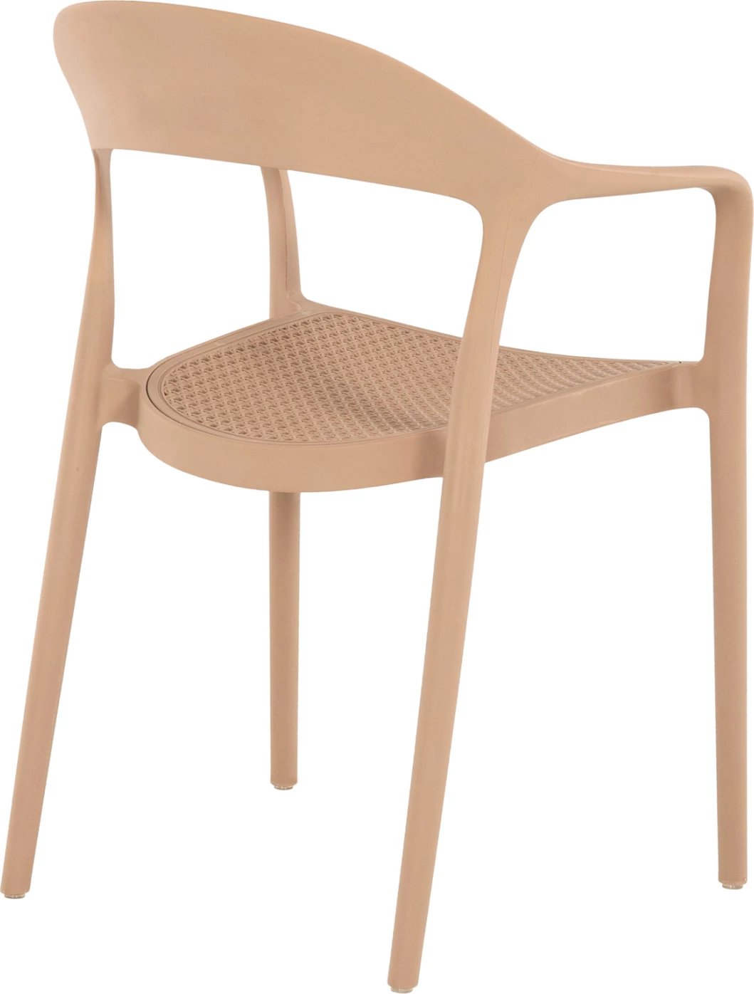 Karrige e qëndrueshme CLEO polipropileni FH5935.03 kapuçino 57x53x81Hcm