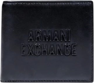 Portofol për meshkuj Armani Exchange, i zi