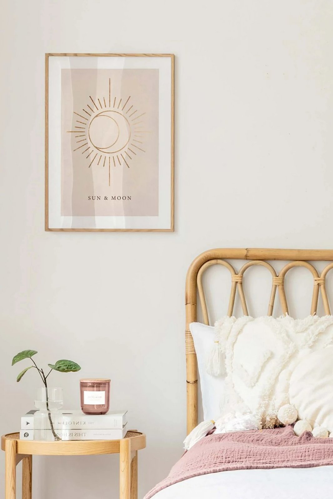 Pikturë dekorative me kornizë, shumëngjyrëshe, Wallity, Tekhamcerceve18, 33x48cm