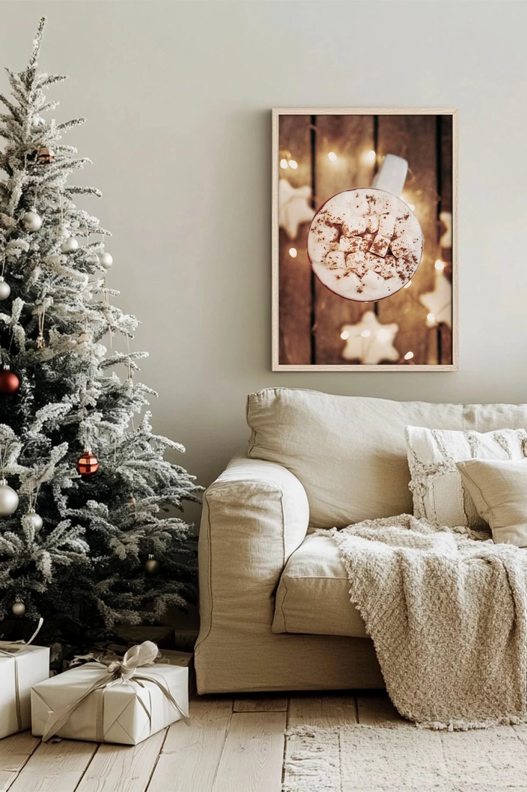 Pikturë dekorative me kornizë, Wallity, Nwyearsngmdl62, shumëngjyrëshe