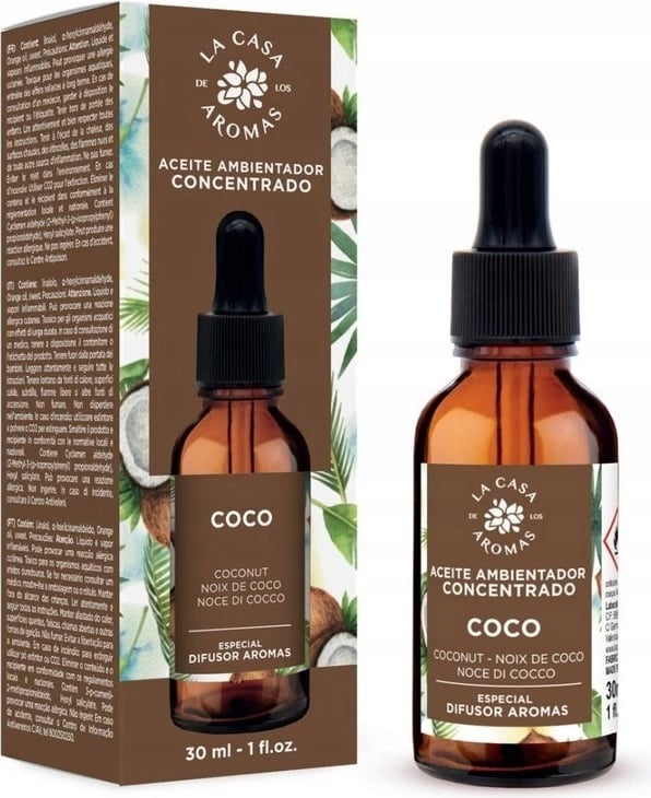 Vaj aromatik La Casa de los Aromas Coconut Scented Oil 30ml