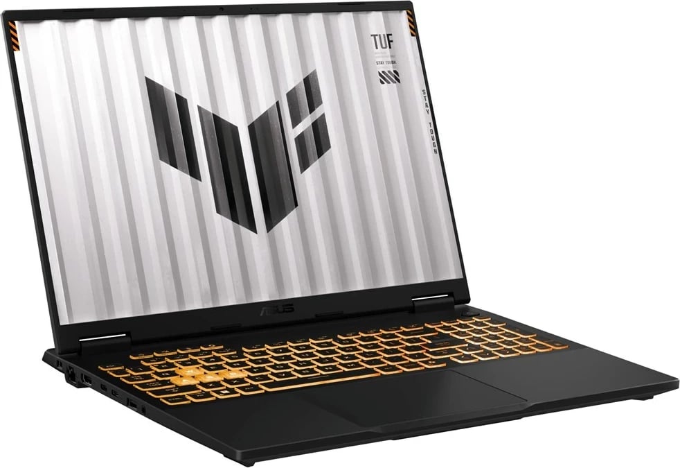 Laptop gaming ASUS TUF Gaming F16 FX608JH-I5165W, 16", Intel Core i5-13450HX, 16GB RAM, 512GB SSD, NVIDIA RTX 5050 8GB, Jaeger Gray