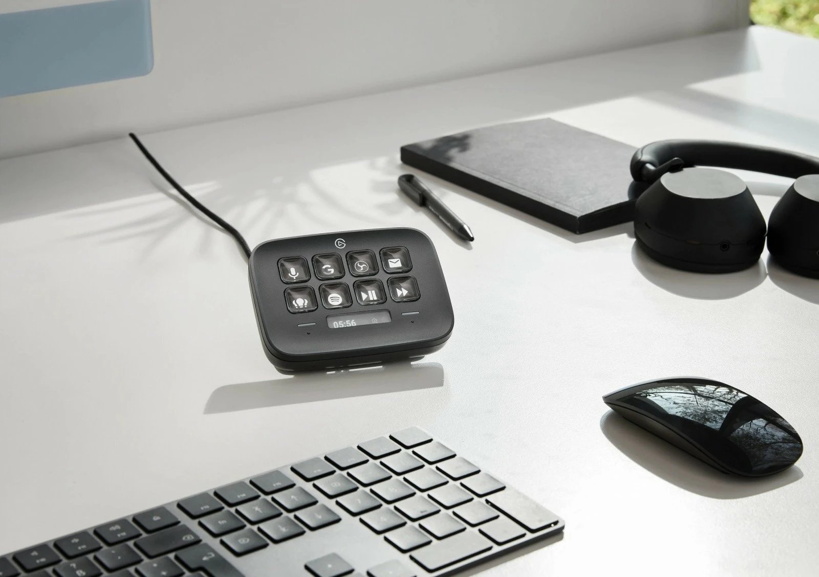 Panel Stream Deck, Elgato, Neo 10GBJ9911, 8 butona, 2 Touch Points, USB-C, e zezë