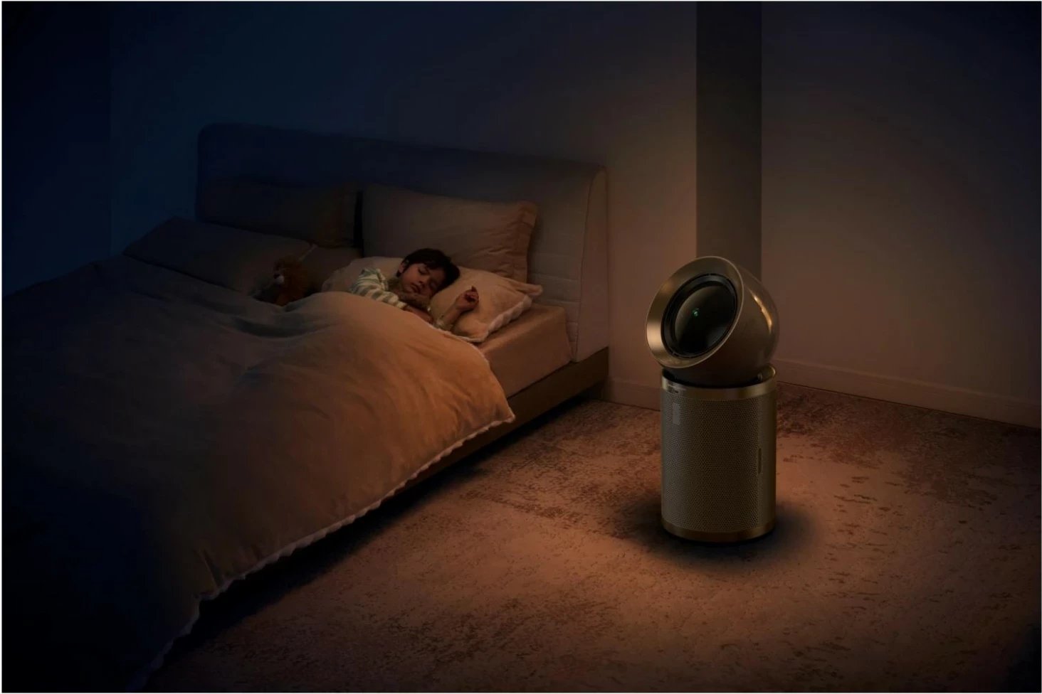 Pastrues ajri Dreame AirPursue PM20, LCD, HEPA H13, Wi-Fi, ngjyrë ari