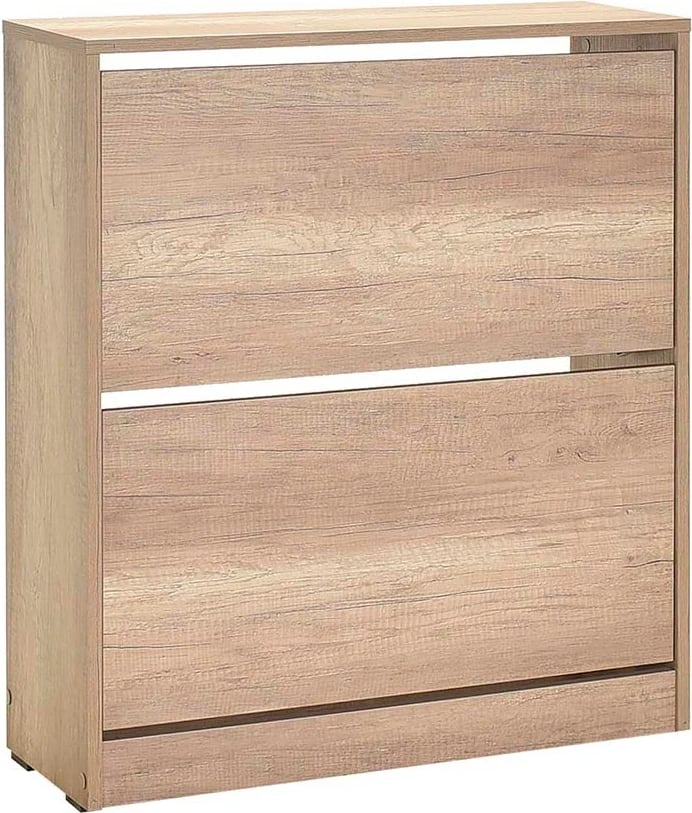 Dollap për këpucë, ngjyrë arrë e çelët, Hanah Home, Shc-520-Tt-1