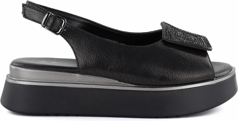 Sandale platformë Potocki SZ12590, të zeza