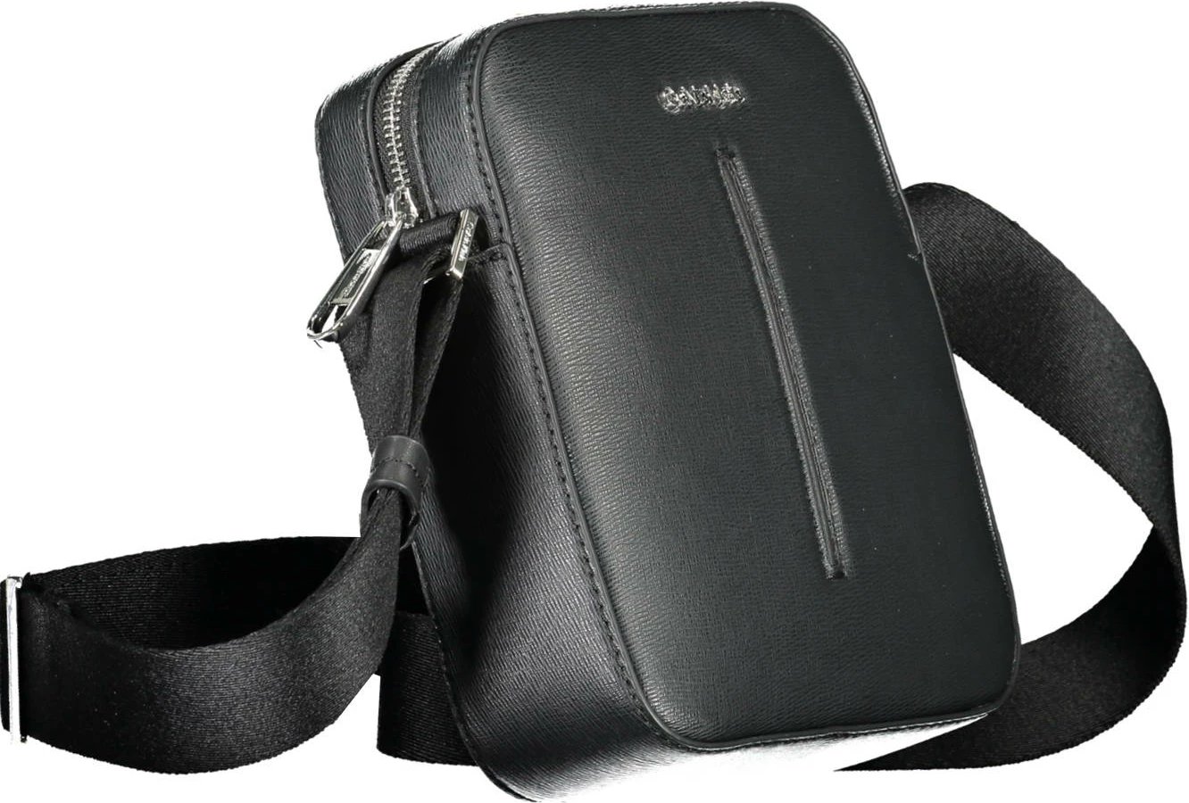 Çantë krahu për meshkuj Calvin Klein, e zezë