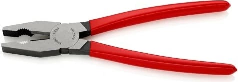 Pinca kombinim Knipex 10 inç dorezë e kuqe
