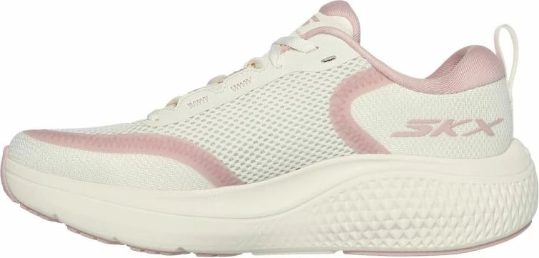 Atlete për femra Skechers, të bardha/rozë