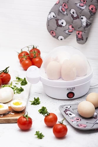 Zierëse veze, Adler AD 4459, 7 vezë, 360W max 450W, auto fikje me sinjal, filxhan matës me gjilpërë, e bardhë