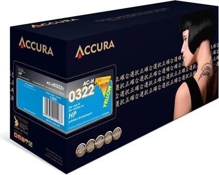 Toner zëvendësues Accura  për HP 128A (CE322A), i verdhë