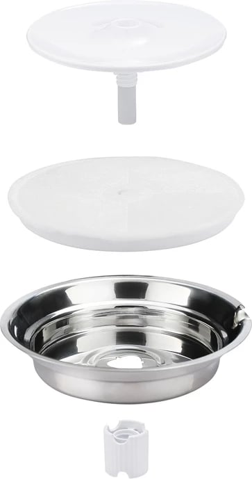 Burim uji për kafshë shtëpiake PetKit Eversweet Wireless SUS304, 1.8 L, i bardhë
