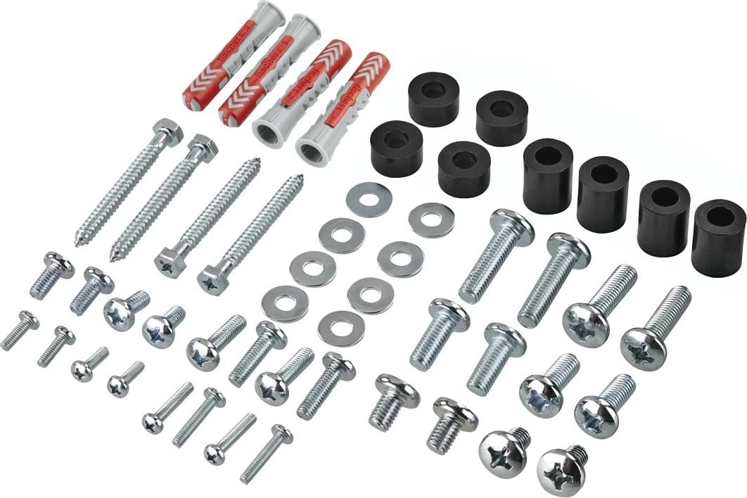 Kasë muri për TV Hama 118051, VESA 200x200, për LCD/LED, E zezë