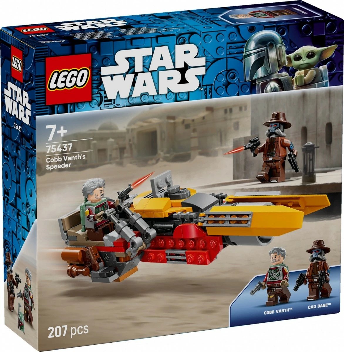 Set ndërtimi LEGO Star Wars 75437 Cobb Vanth's Speeder 207 pjesë 7+