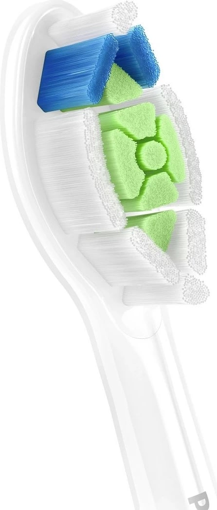 Koka furçe elektrike, Philips, HX6062/87 Optimal White, kompatibile BrushSync, e bardhë, set 2 copë Koka furçe elektrike, Philips, HX6062/87 Optimal White, kompatibile BrushSync, e bardhë, set 2 copë