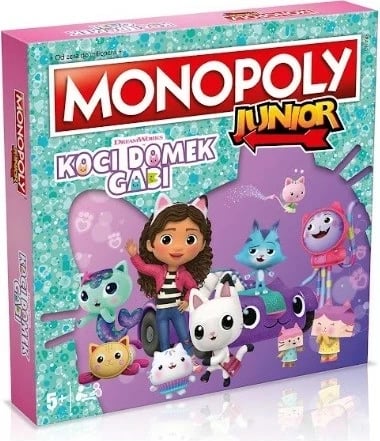 Lojë tavoline Monopoly Junior Gabi Cat House, për fëmijë