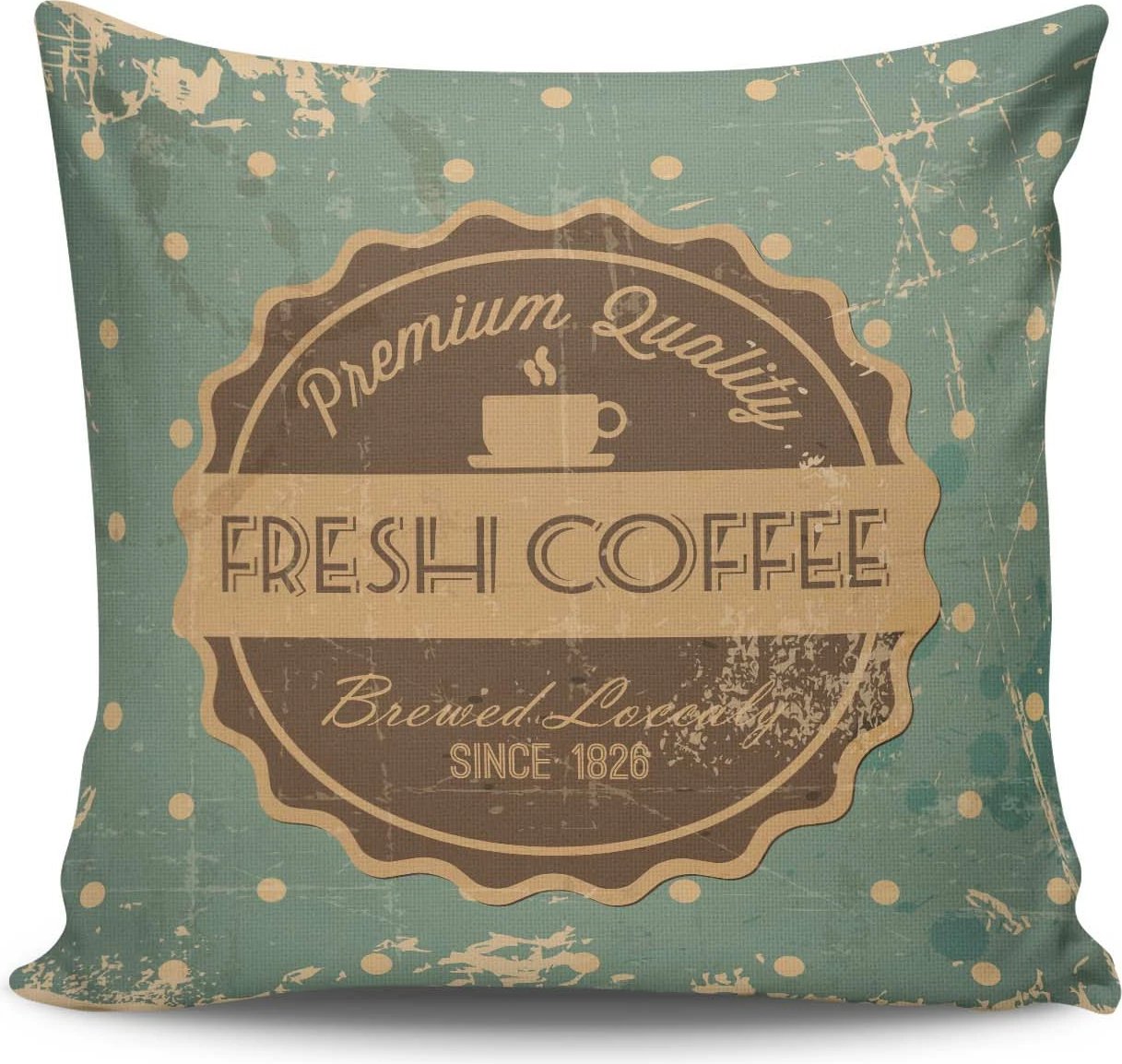 Jastëk dekorativ, mbulesë Aberto Design, NKRLNT-117, pa mbushje