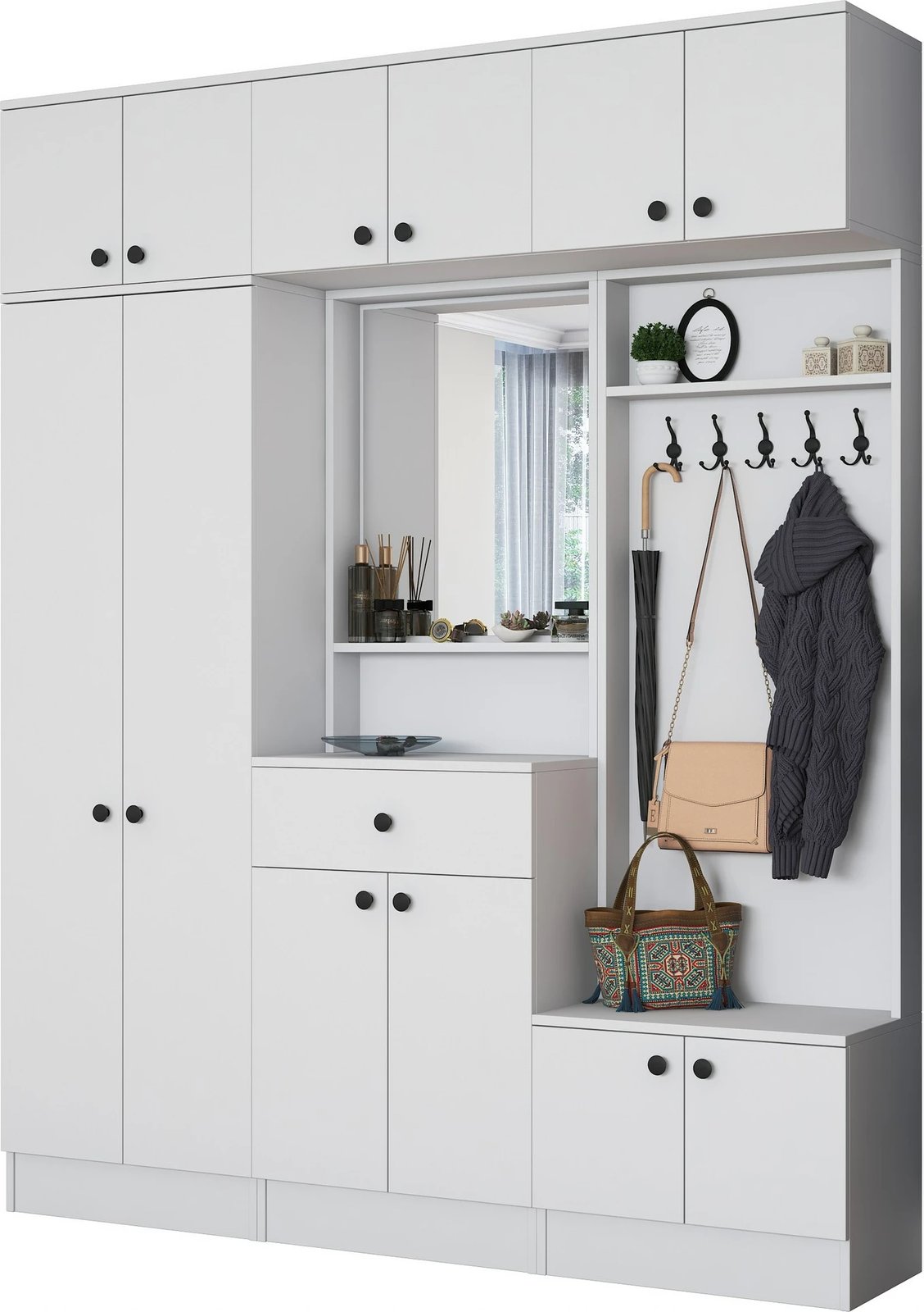 Stendë korridori Hanah Home, EA108 - 2570, e bardhë