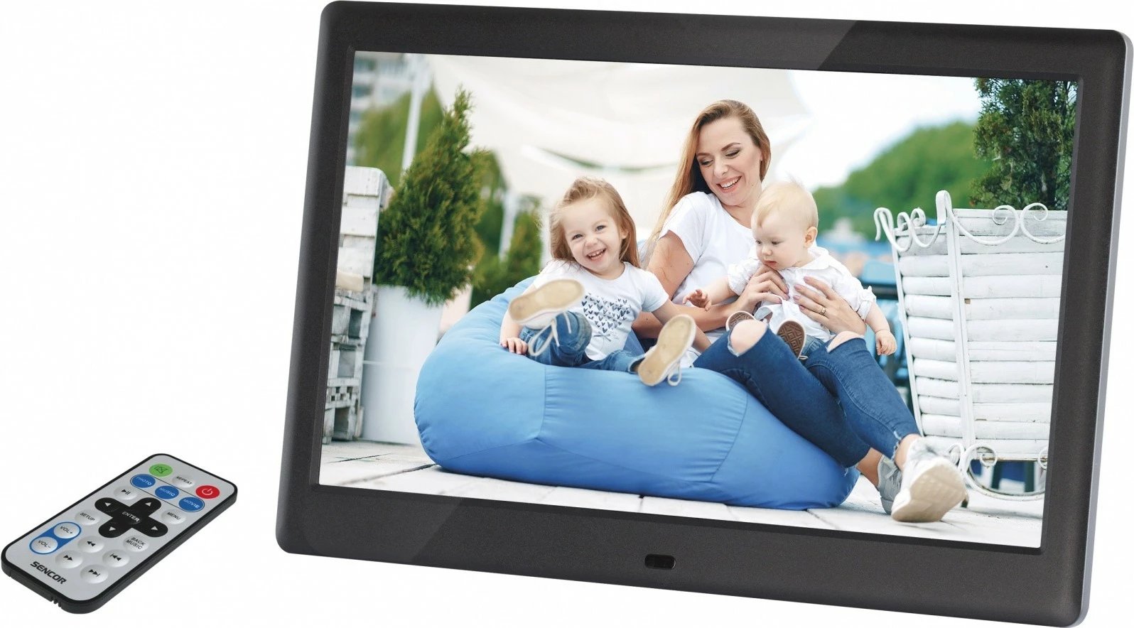Kornizë digjitale Sencor SDF 1082BK, 10.1 inç, e zezë Kornizë digjitale Sencor SDF 1082BK, 10.1 inç, e zezë
