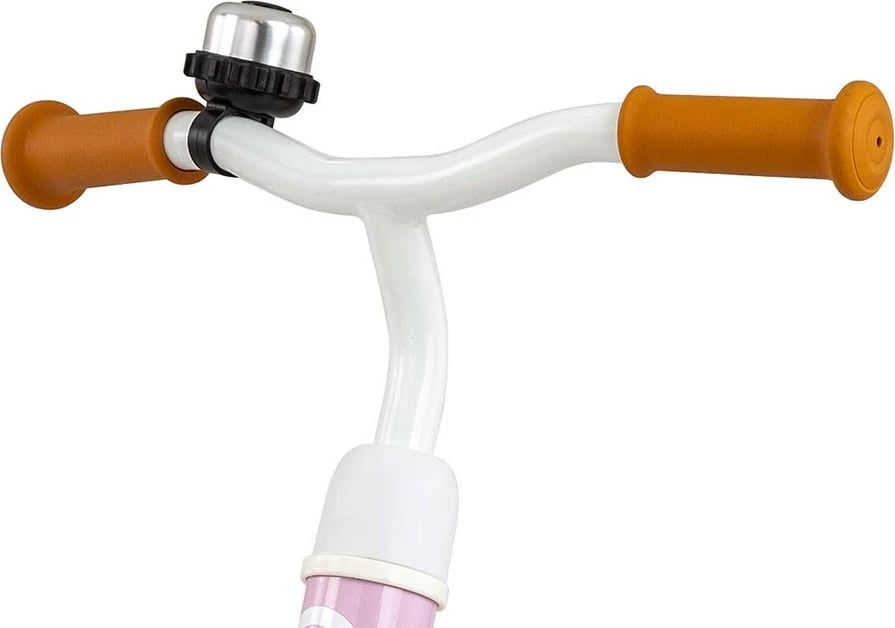 Bicikletë balancuese, Milly Mally, Timmy, 12" rrota EVA, ulëse e rregullueshme, 2-5 vjeç, rozë