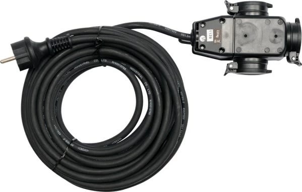 Zgjatues elektrik YATO YT-8116, 10 m, 3 dalje, i zi, për brenda/jashtë