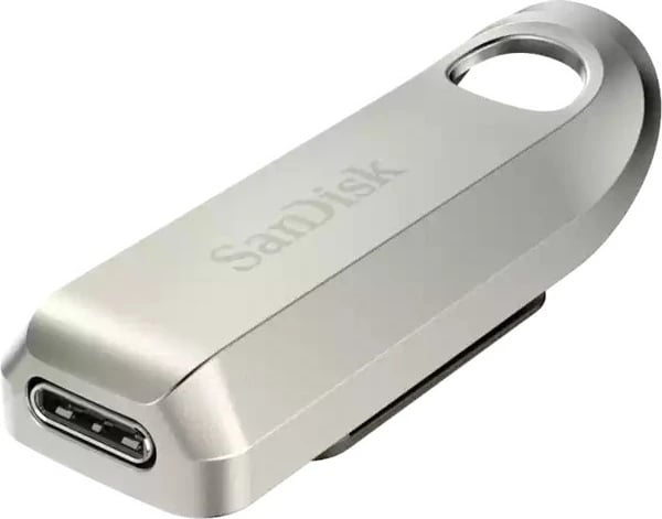 USB SanDisk SDCZ75-256G-G46, 256 GB, USB Type-C, Argjendtë