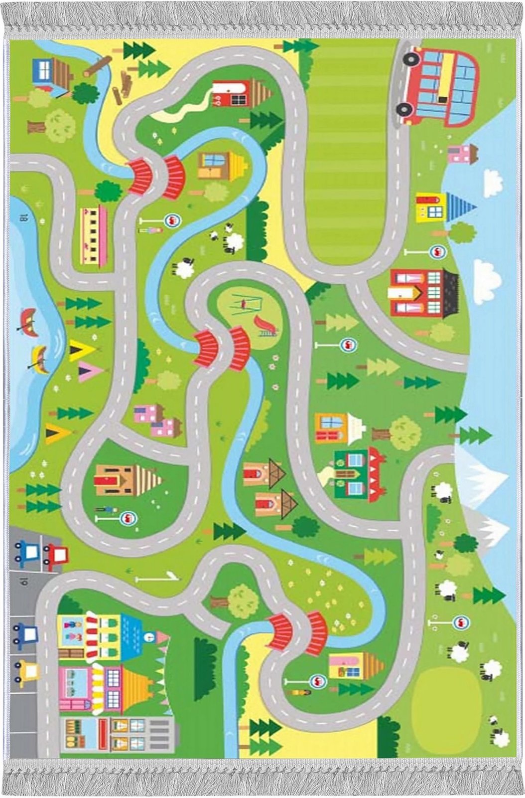 Qilim për fëmijë, shumëngjyrësh, Conceptum Hypnose, ELS509, 160x230cm