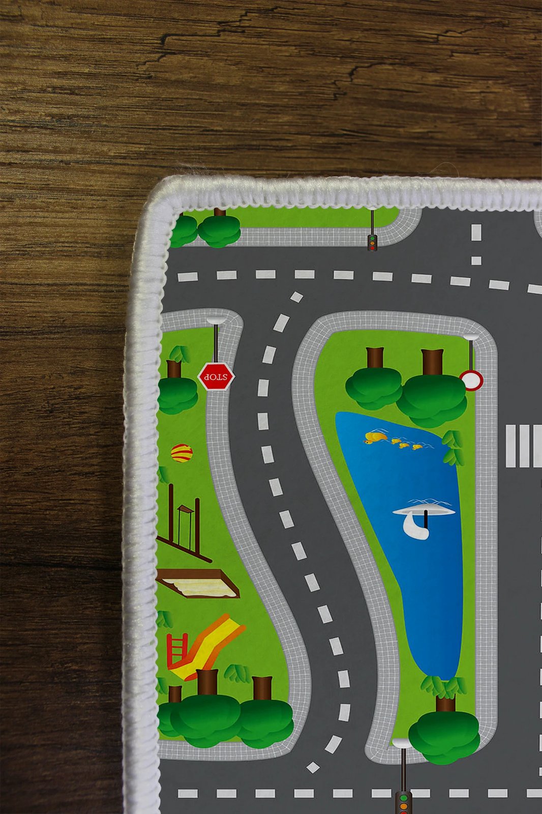 Qilim shumëngjyrësh për fëmijë, 120x180cm, WOOKECE051