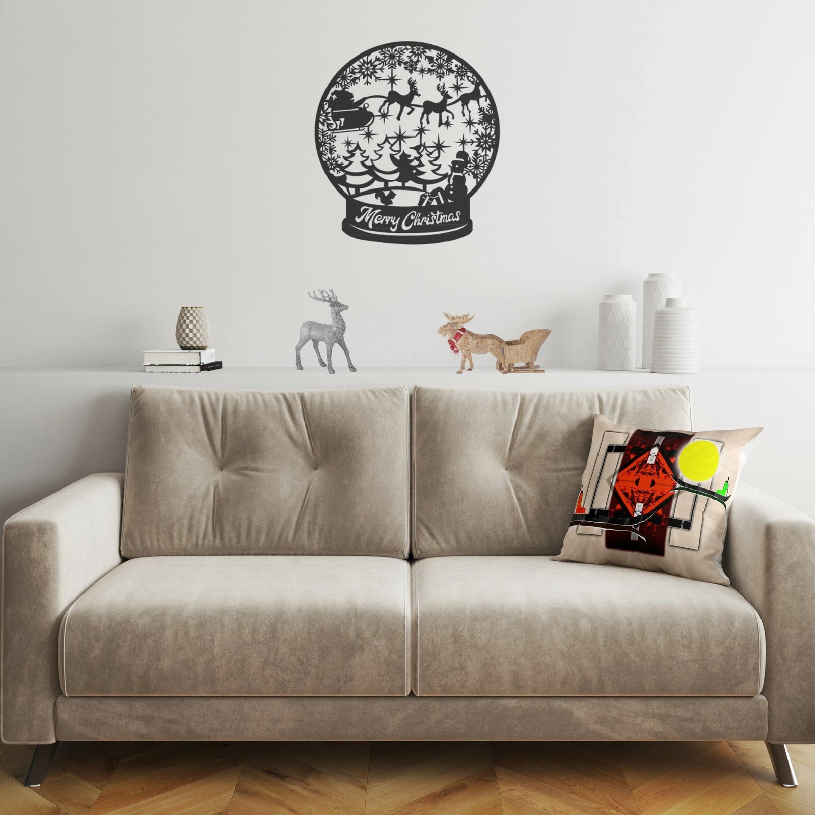 Jastëk dekorativ Evila Originals, A11941, shumëngjyrësh, 43x43cm