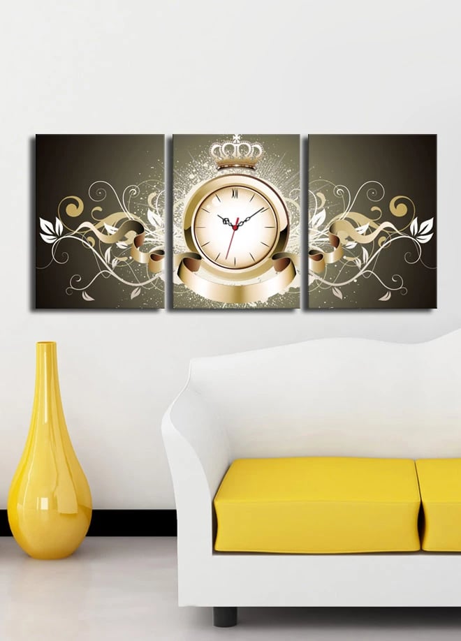 Orë muri dekorative në kanavacë (3 pjesë), Wallity, 3P3040CS-46