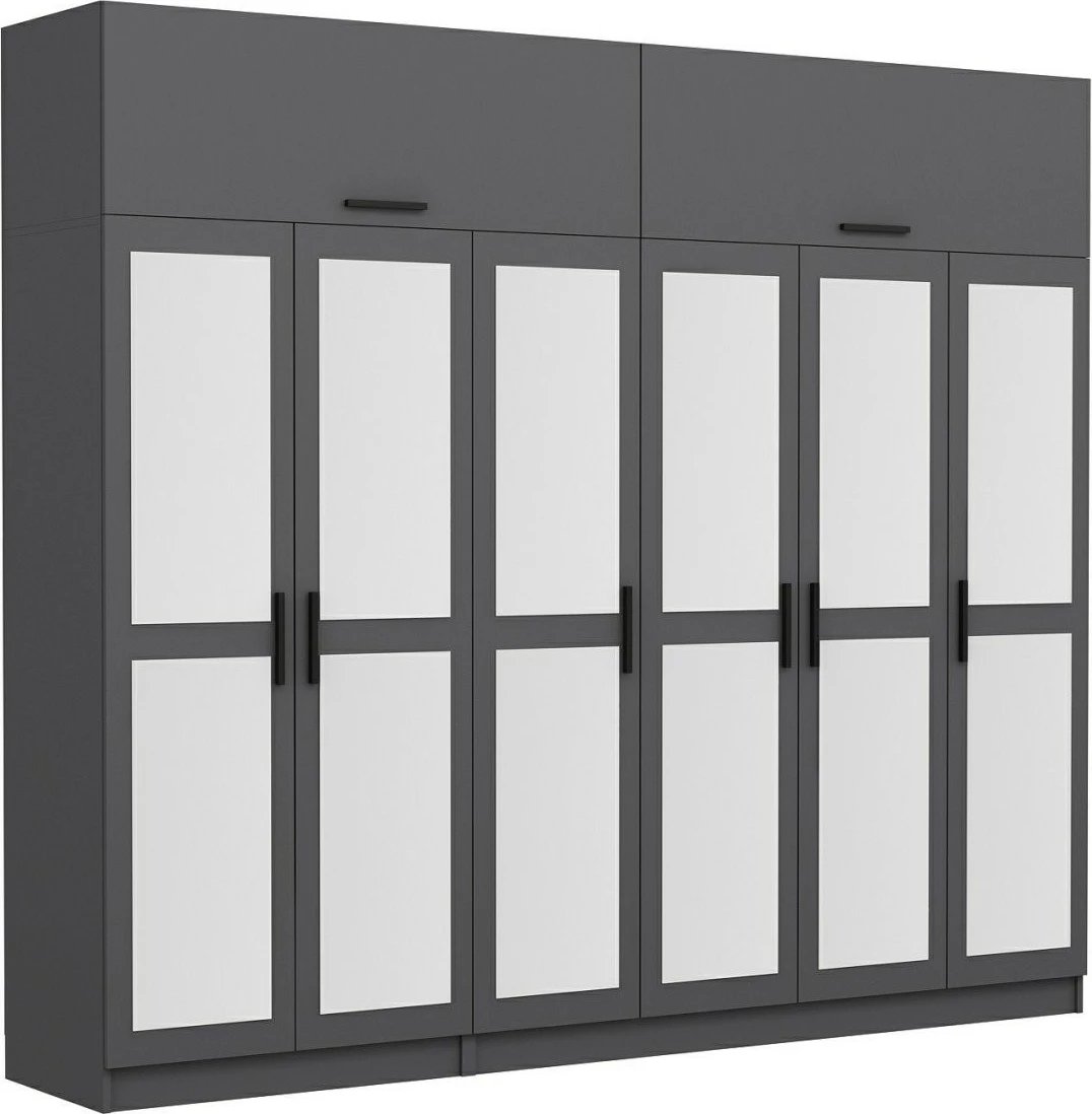 Dollap Skye Decor, ngjyrë antracit, 5279