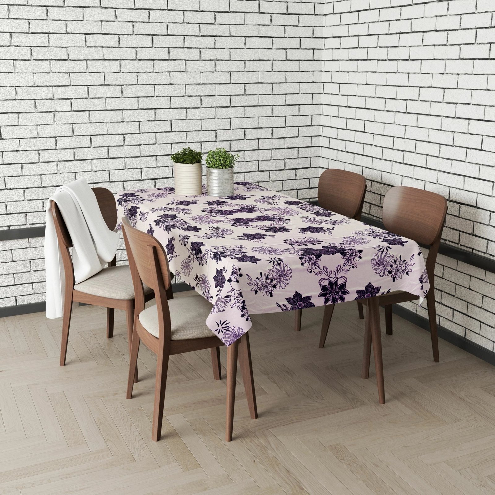 Mbulesë tavoline Hermia, Gravellamc2, 140x140cm