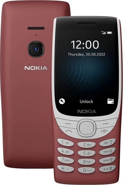 Celular Nokia 8210, 2.4", DS, 4G, i kuq