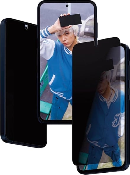 Mbrojtës ekrani PanzerGlass Ultra-Wide Fit Privacy me EasyAligner për Samsung Galaxy A35 5G, xham i temperuar