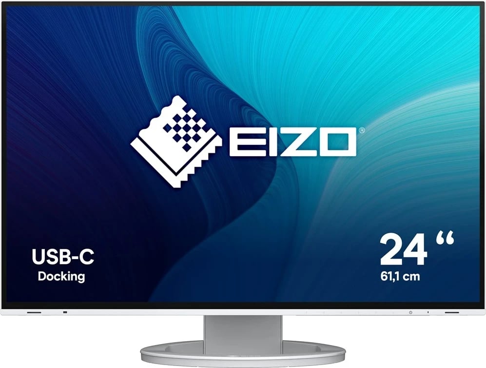 Monitor EIZO FlexScan EV2485-WT, 24.1", IPS, WUXGA, Bardhë