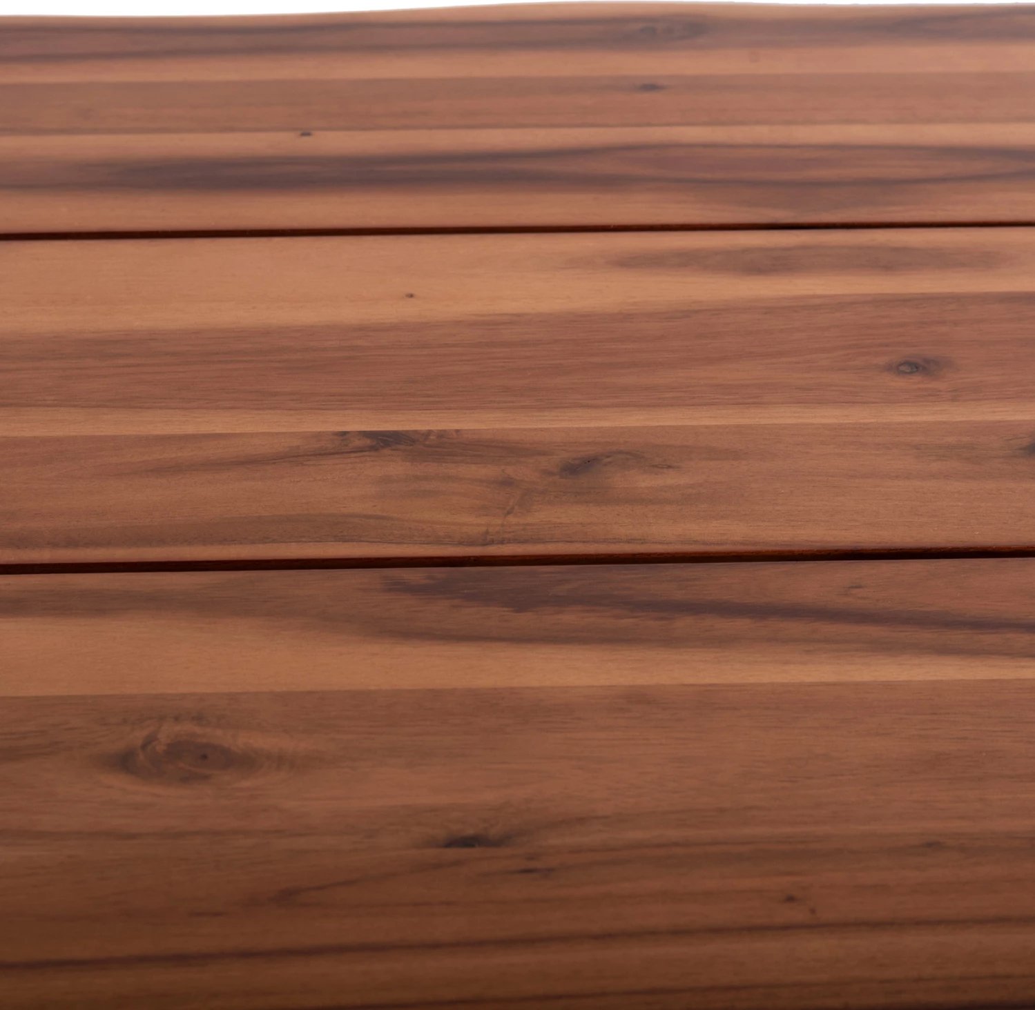 Tavolinë ngrënieje për jashtë, dru akacie natyrale, këmbë metalike, FRIGGO FH6294.01, 80x80x77cm