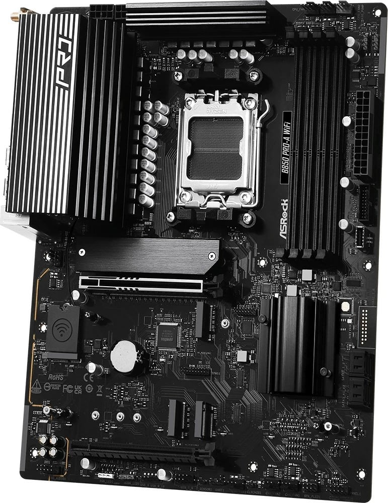Pllakë amë ASRock B850 PRO-A WIFI, ATX, Socket AM5, DDR5, WiFi 6E