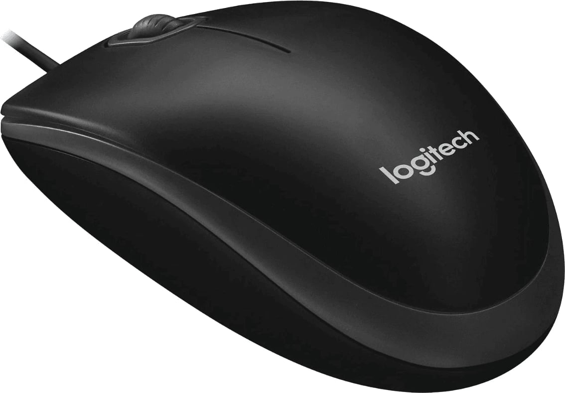 Maus Logitech B100 Business 910-003357 me kabllo USB, i zi