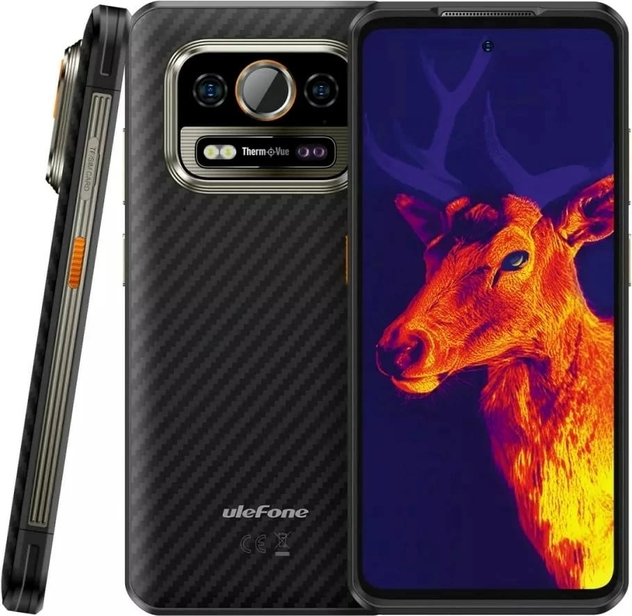 Celular Ulefone Armor 25T, 6/256GB, Frost Black pa karikues